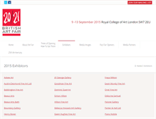 Tablet Screenshot of 2021.onlinegalleries.com